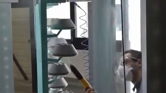 Ручная установка порошковой покраски GEMA OptiFlex2 Q смотреть онлайн