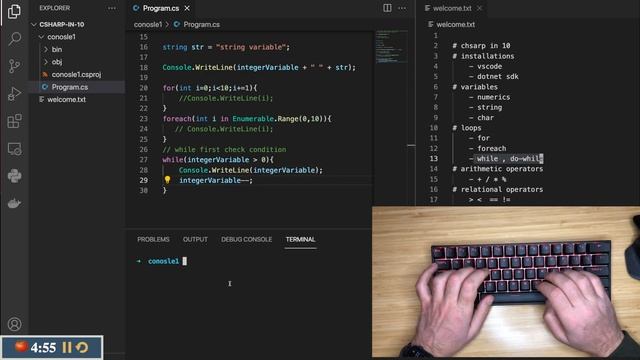 For Beginners C# in 10 Minutes смотреть онлайн