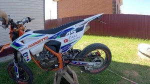 шум в двигателе снимаю крышку генератора и сцепления Avantis A5 172 fmm