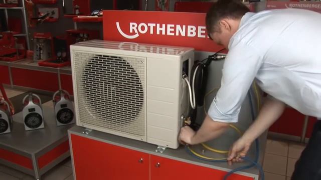 ROTHENBERGER Урок 9 Заправка кондиционера по цифров коллект смотреть онлайн