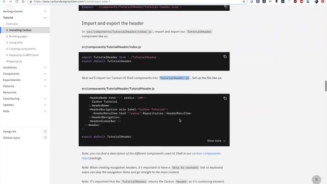 Carbon Design System React Tutorial #1 of 5 pt. series смотреть онлайн