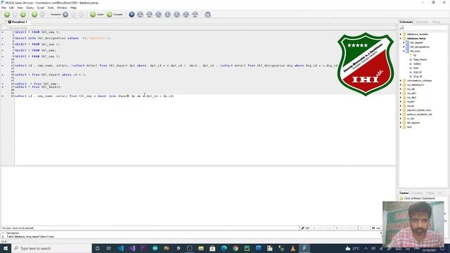 MySQL Tutorial 2 | Subquery, Inner Join, Left Join, Right Join, Union, Case when | Hindi | iHi смотреть онлайн