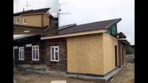 Пристройка к деревянному дому своими руками