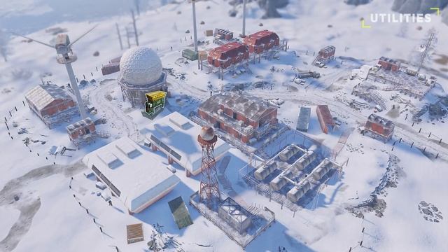 Arctic Base Monument & Snowmobile Guide | Rust Tutorial смотреть онлайн