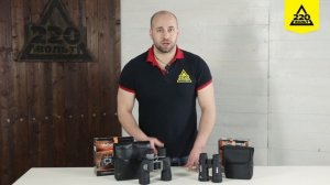 Обзор Бинокль  VEBER Omega Trofi БН 10*42 WP, VEBER Omega БПЦ 7-18*42 WP