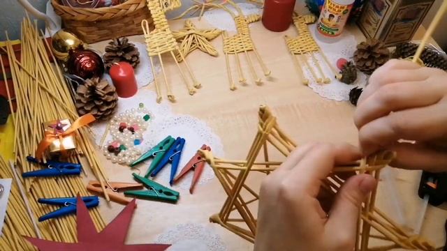 Плетение звёзды из бумажной лозы смотреть онлайн