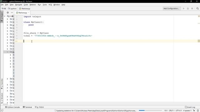 Code For Creating Custom Telegram Bot part4 смотреть онлайн