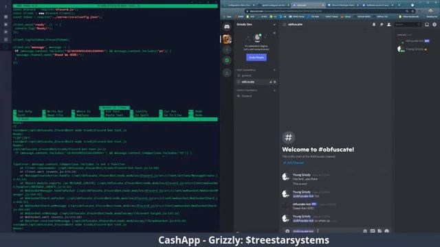 Obfuscate (Live Coding 7/10/21): Exploring Discord API and Creating a Bot смотреть онлайн