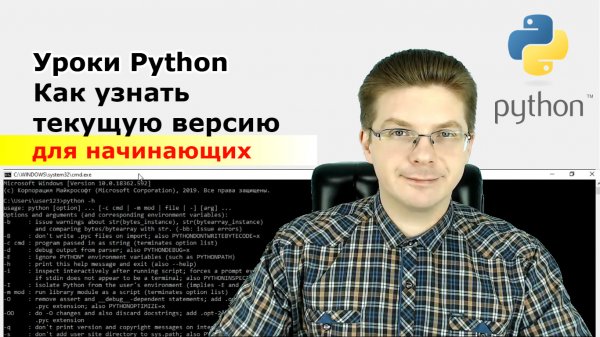 Уроки Python / Как узнать версию Python на компьютере