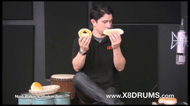 Nino Percussion Baker's Assortment Shaker Set - X8 DRUMS смотреть онлайн