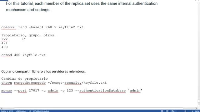 Mongo DB KeyFile смотреть онлайн