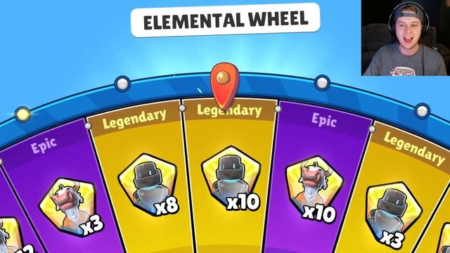 SPINNING NEW ELEMENTAL WHEEL IN STUMBLE GUYS смотреть онлайн