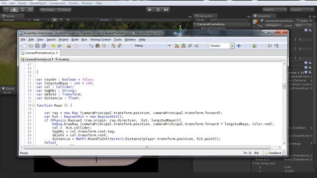 Prismaticos o mira telescopica en Unity Parte1 смотреть онлайн