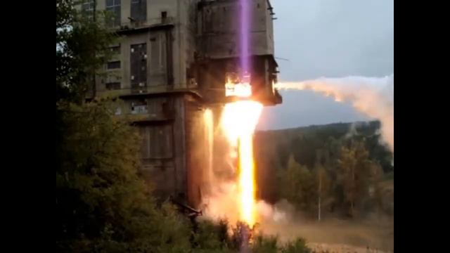 Огневые испытания РД-107А/ Fire tests of the RD-107A rocket engine for the Soyuz смотреть онлайн