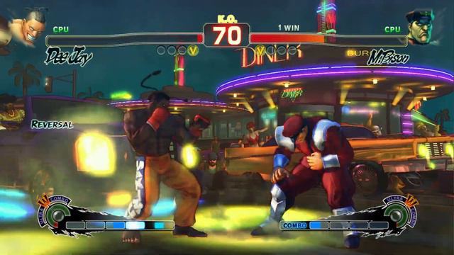 Ultra Street Fighter 4 - Dee Jay Vs M. Bison [Hardest] смотреть онлайн