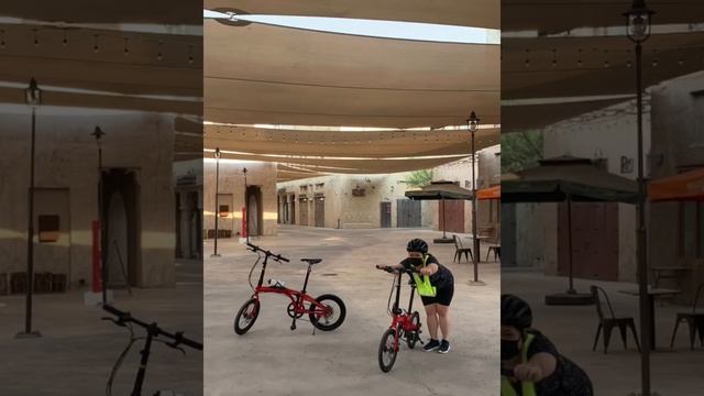 JAVA folding Bike Al Seef Dubai Adventure смотреть онлайн
