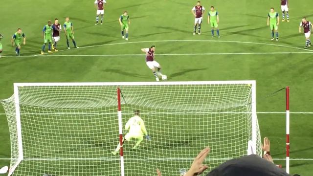 Colorado Rapids missed penalty kicked against Seattle Sounders смотреть онлайн