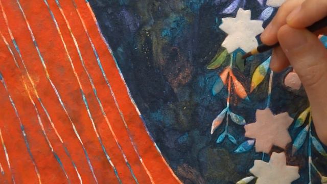 Making/ Japanese painting/ Image of "Zigeunerweisen" by Sarasate смотреть онлайн
