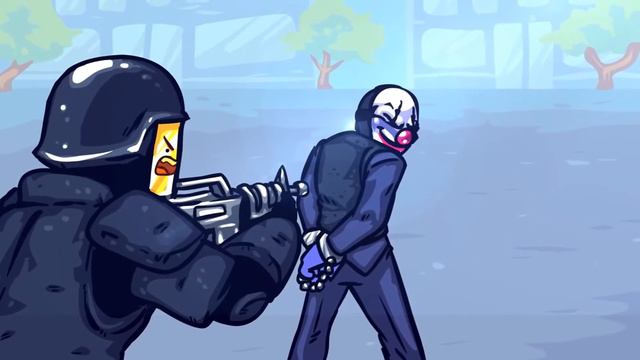 'Payday Fail' - Payday- The Heist Parody (Русская озвучка/Дубляж)