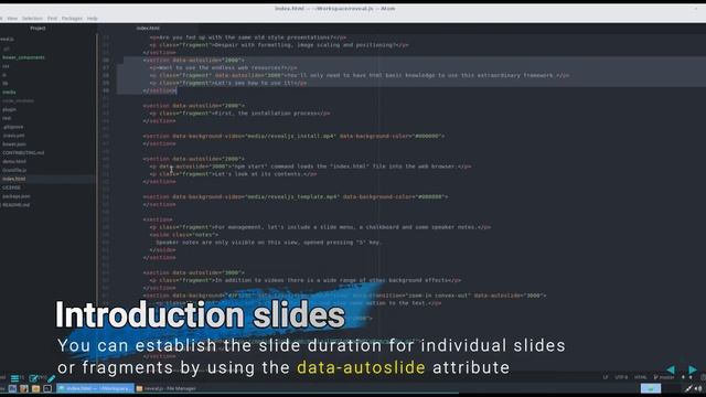 Reveal.js the only presentation tool you need! смотреть онлайн
