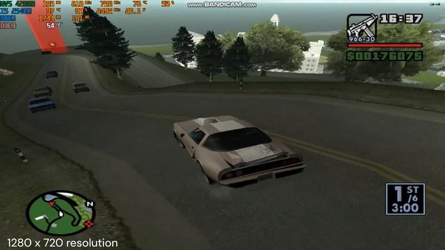 GTA SA on Thinkpad T420 2023 смотреть онлайн