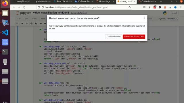 Train PyTorch 3D CNN video classification model part 5/6 смотреть онлайн