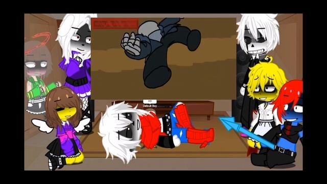 Undertale React to VHS Sans Vs Lb Sans ||?Misoon?|| смотреть онлайн