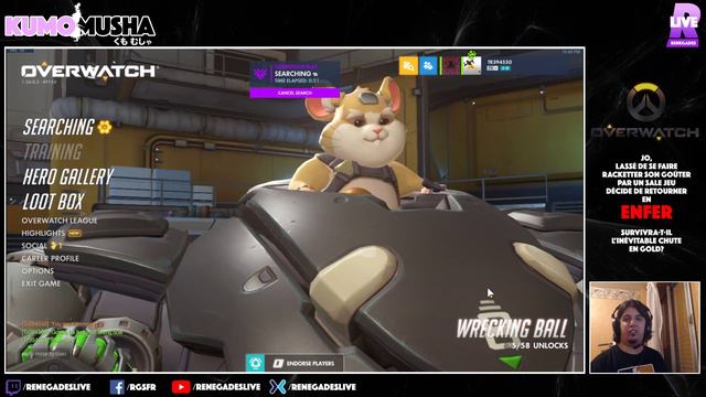 KumoMusha#11 - Masochisme sévère ou Rédemption totale? (OverWatch) смотреть онлайн