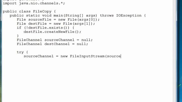 1501 File Copying With NIO смотреть онлайн