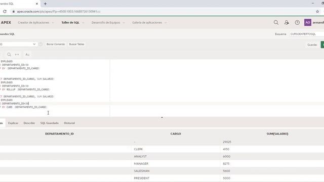 Curso Experto en SQL || 31.-ROLLUP, CUBE y GROUPING SETS смотреть онлайн