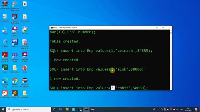 Entity Integrity Constraint in SQL | unique and primary key constraints in oracle database смотреть онлайн