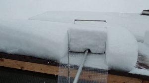 Крыша без снега за 4750 руб. снегорез для крыши. скребок для снега.