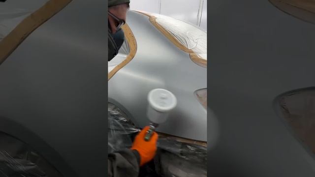 Кузовной ремонт Мерседес С класс покраска бампера крыла смотреть онлайн