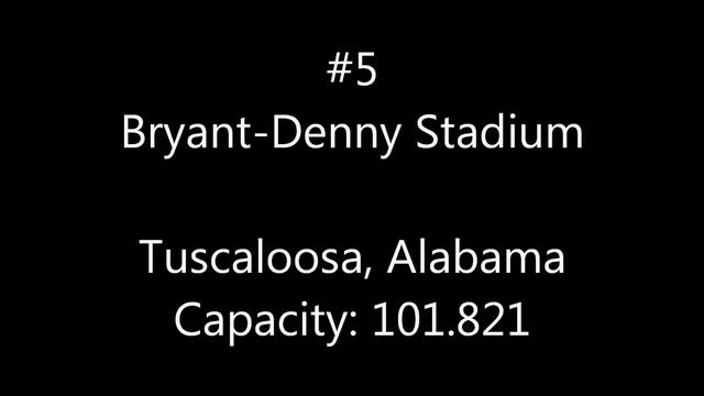 Top 10 College Football Stadiums in the USA смотреть онлайн