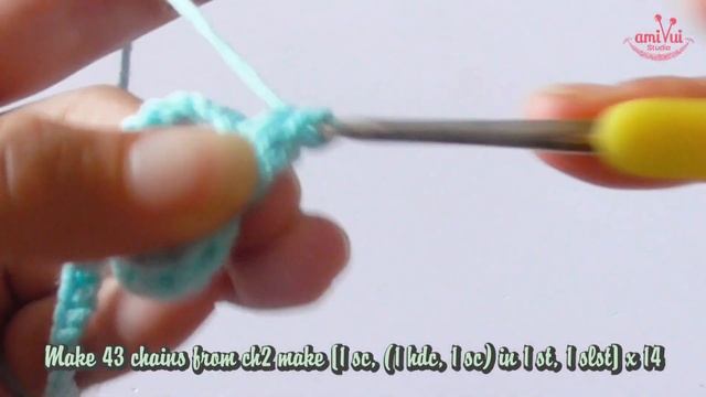 #250 | Cooky Amigurumi (1/2) | How To Crochet Animals Amigurumi | @AmivuiStudio смотреть онлайн