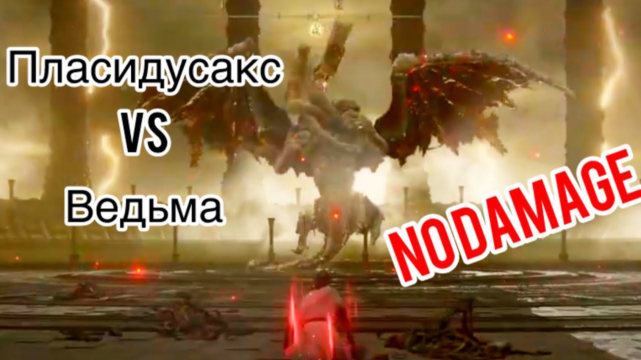 ELDEN RING™ Ведьма Vs Пласидусакс. Быстрая победа без урона.