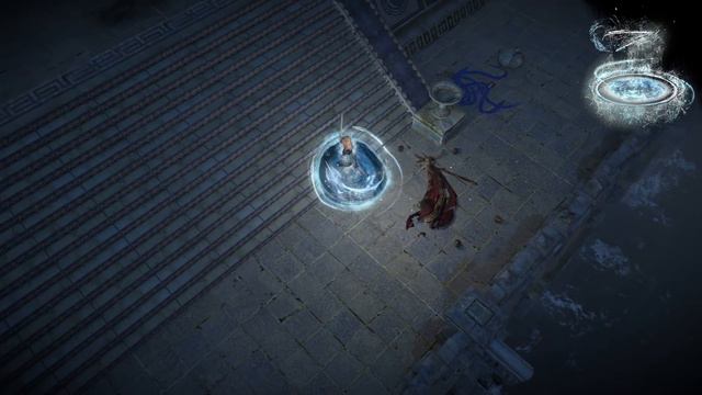 Path Of Exile: Water Elemental Character Effect