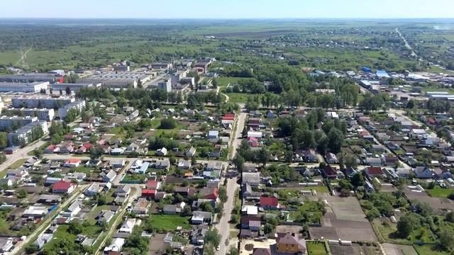 Полёт над городом Карачев. Hubsan h117s zino смотреть онлайн