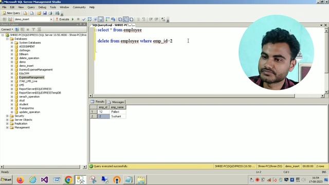 Delete Query In SQL | Delete In SQL Server | #sql #sqlserver #mysql #oracle #viral #technicalgk123 смотреть онлайн