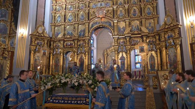 30.08.2020 Утреня с чином погребения Пресвятой Богородицы смотреть онлайн