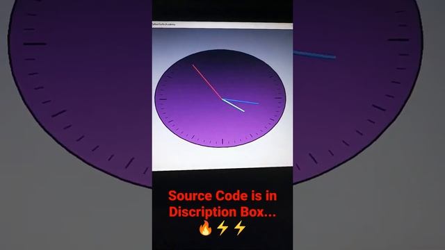 Making Continuous Clock ⏰ Using Python Turtle Graphics???⚡? смотреть онлайн