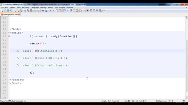 26 String methods part 1 смотреть онлайн