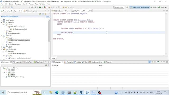 Filter Node |IBM Integration Bus(IIB/ACE) #iib #esql #appconnect #ibm #middleware #acev12 смотреть онлайн