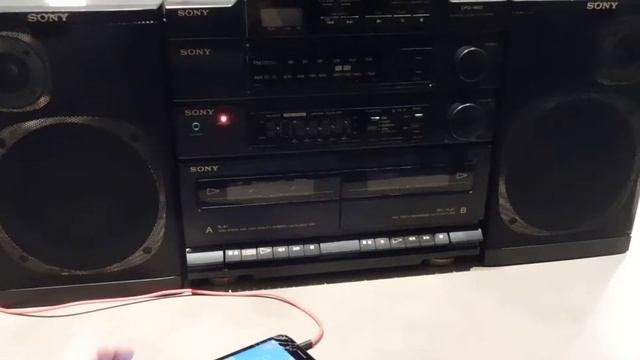 Sony CFD-460 Mix Mic Input w/Smartphone Audio Demo смотреть онлайн