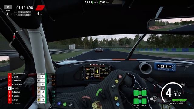 ASSETTO CORSA COMPETIZIONE || PS4 PRO Gameplay 1080p || Porsche 911 GT3 II R - Hungaroring - Race смотреть онлайн