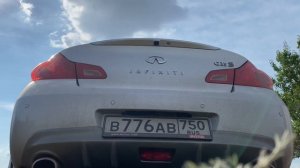 HKS выхлоп с икспайп infiniti g35x