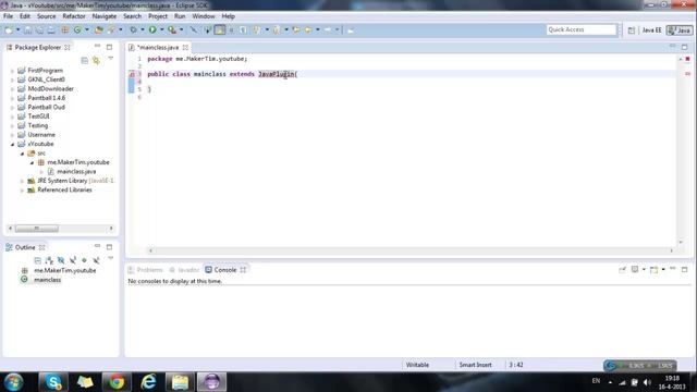MakerTim: Bukkit Tutrial 1.5.1: Instalatie Eclipse en de Basics of Java смотреть онлайн