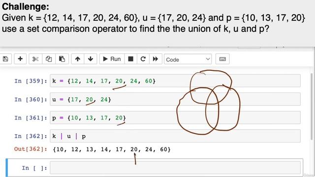 060 Python Set Challenge & Solution 25 Union смотреть онлайн