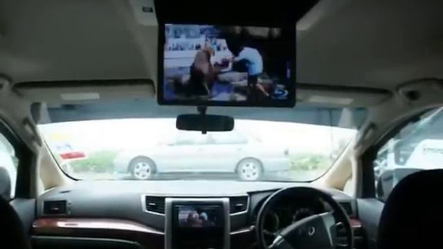 Toyota Alphard/Vellfire OEM Roof monitor смотреть онлайн