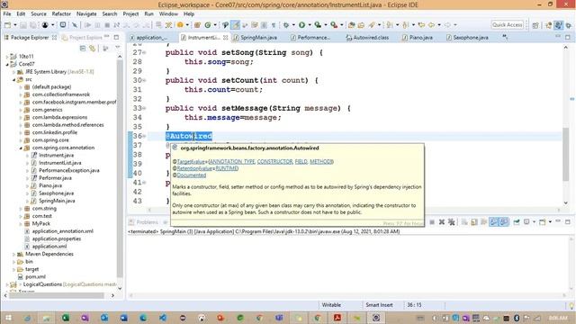 Instant Meeting Spring core 2021 08 12 смотреть онлайн